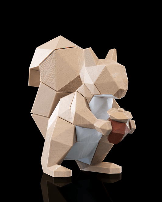 Low Poly Squirrel Puzzle